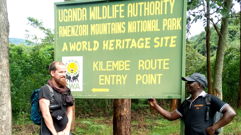 Kilembe trail trekking route of the Rwenzori Mountains National Park Uganda, where to stay, huts and camps